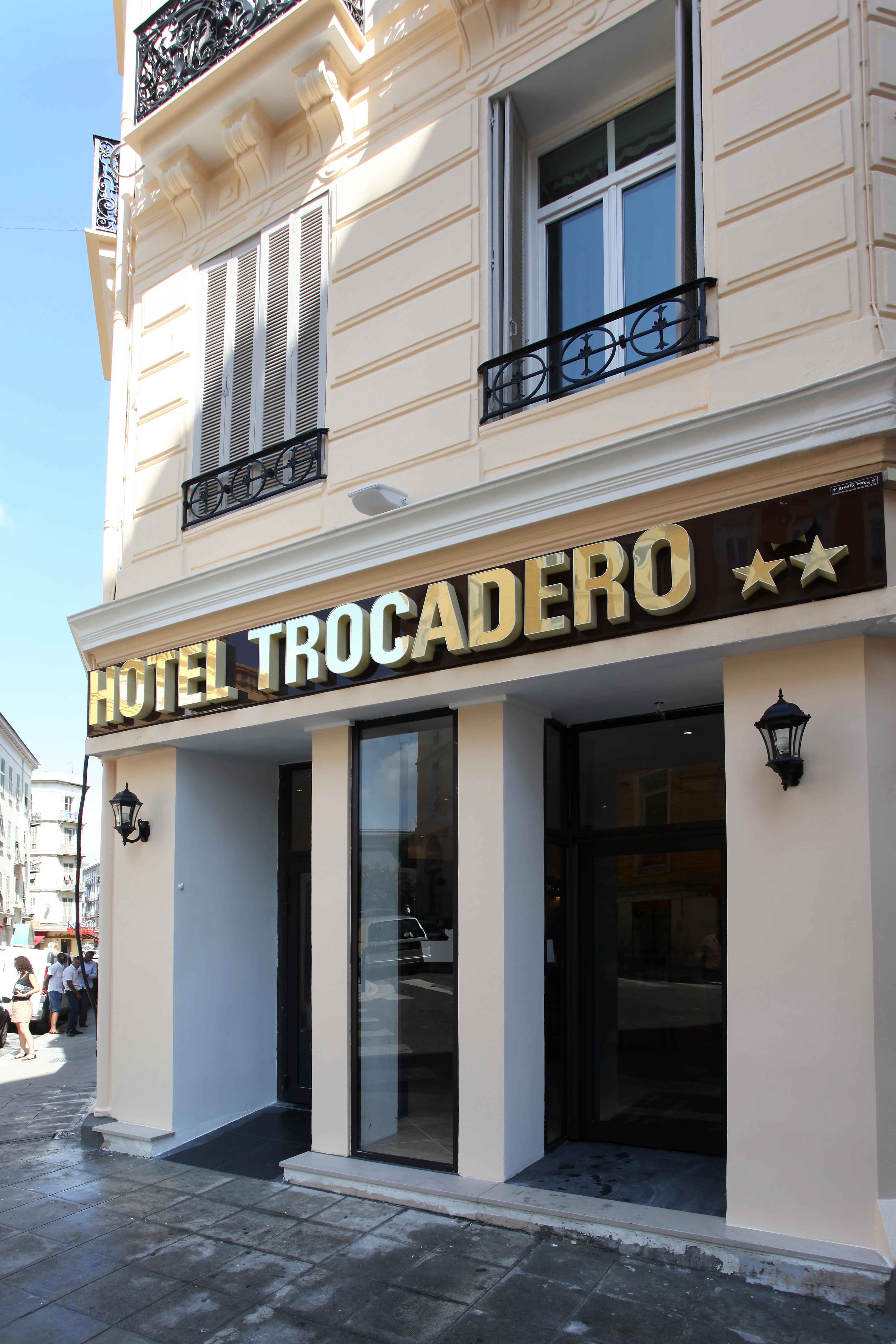 Trocadero Hotell Nice Eksteriør bilde